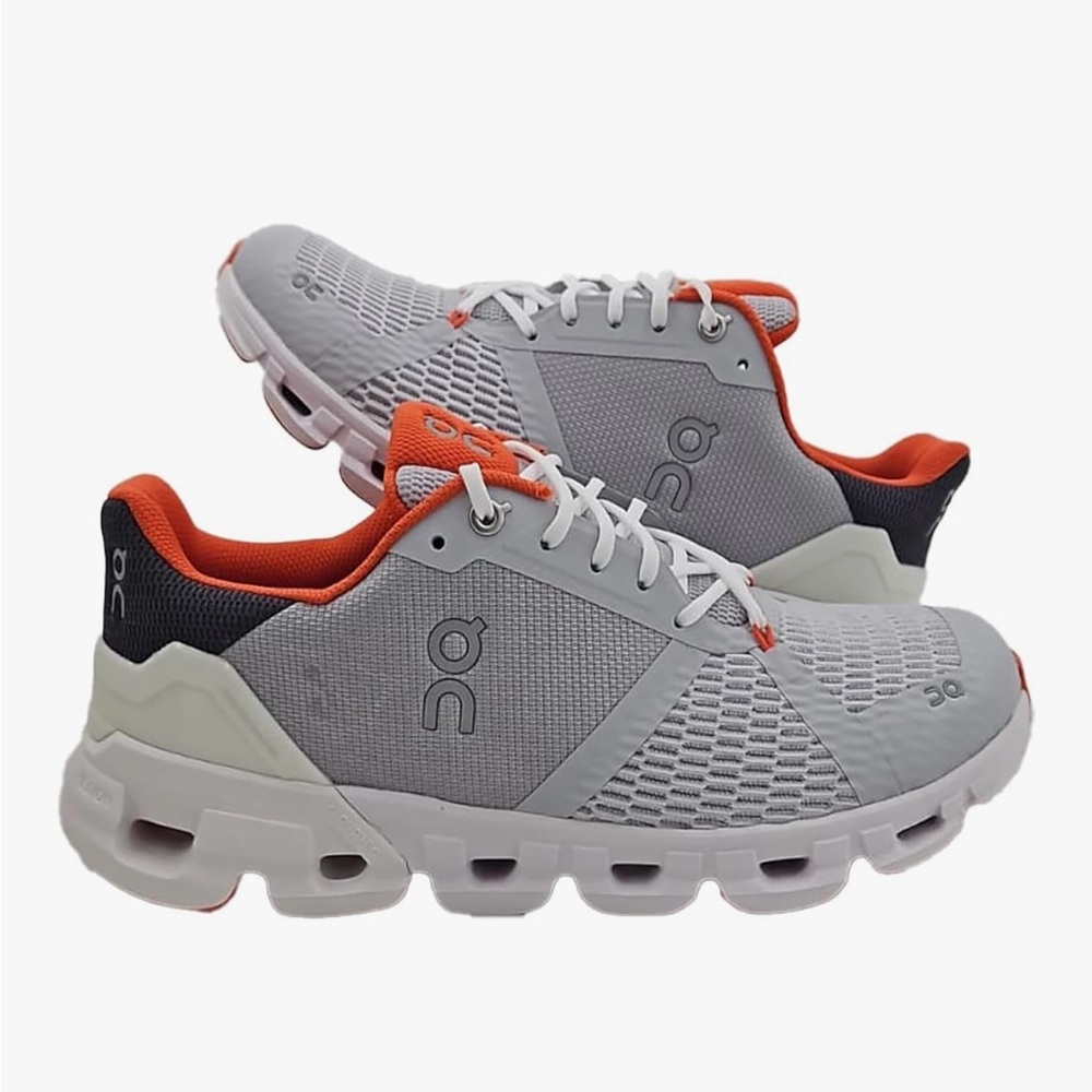 cloud flyer mens size 9.5 Gray and Orange Athletic Sneakers